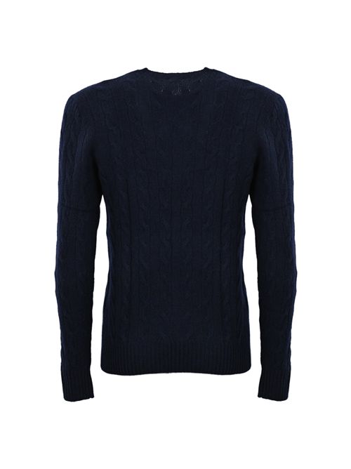 Maglione a trecce misto cashmere Blue POLO RALPH LAUREN | 710876762002